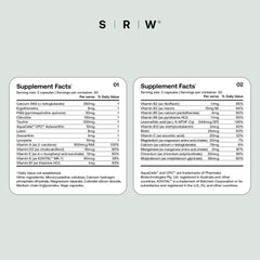 SRW Cel Essential lab-style packaging closeup representing science-backed formulation.