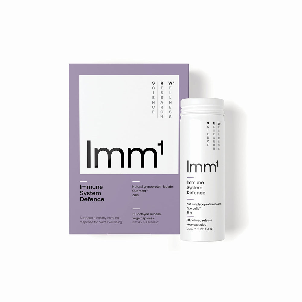 SRW Imm¹ Defence bottle label showing immune support potential