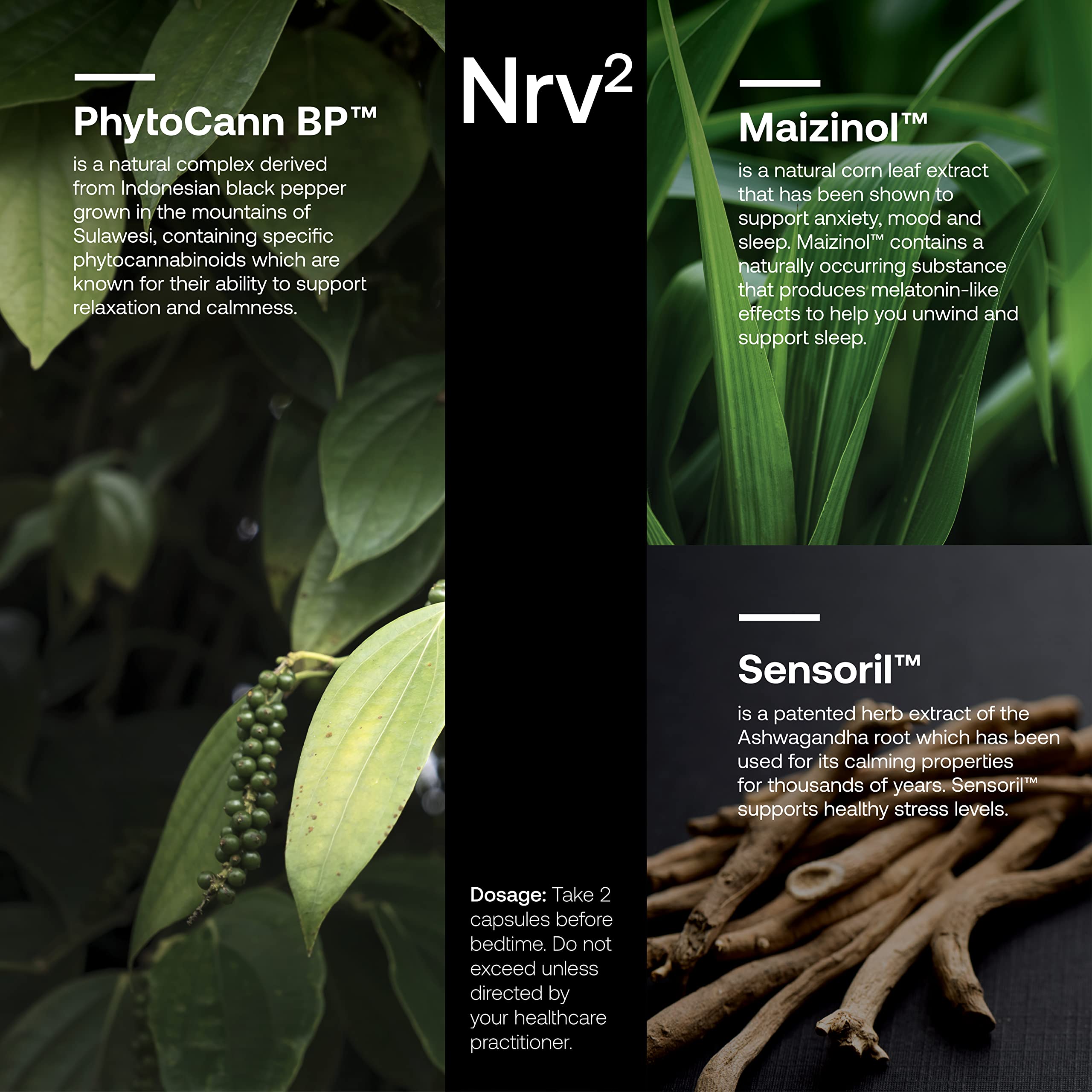 SRW Nrv² Calm packaging highlights recyclable canister and sustainability