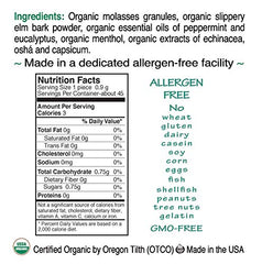 Close-up of organic ingredients and eucalyptus for soothing, decongesting aroma.