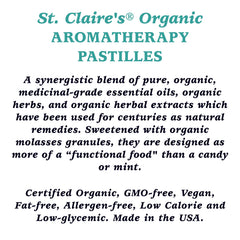 Three-pack tin display highlights gluten-free, vegan throat soothers.
