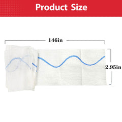 Stamen compressed gauze packaging keeps sterility intact for field readiness.