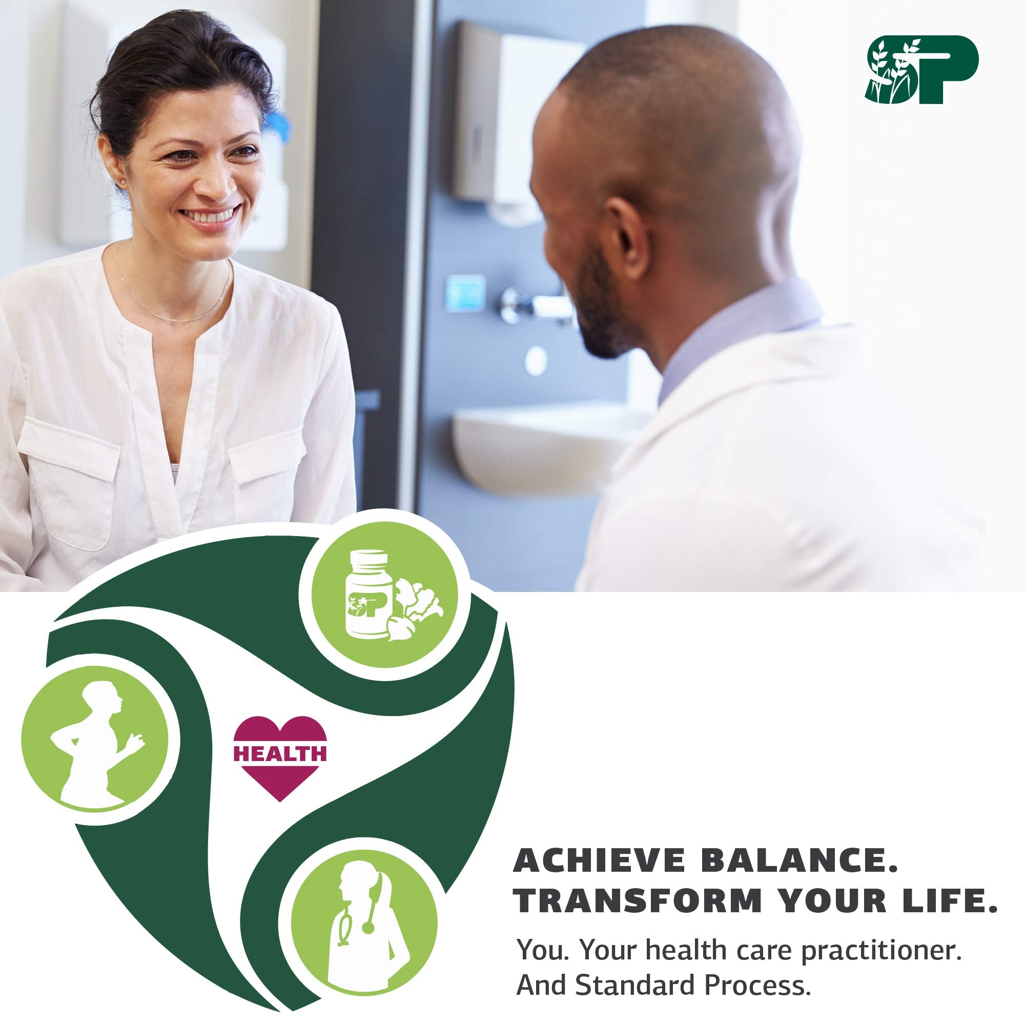 Standard Process A-C Carbamide bottle back displays ingredients and benefits.