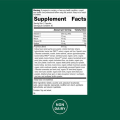 Albaplex bottle label by Standard Process showing vitamins A, B6, C for nutrition