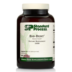Standard Process Bio-Dent bottle front for skeletal health support