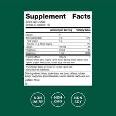 Standard Process Bio-Dent bottle label highlights whole-food nutrients