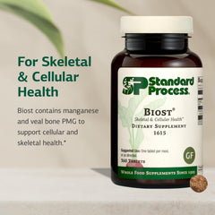 Biost label and packaging highlighting gluten-free and dairy-free features
