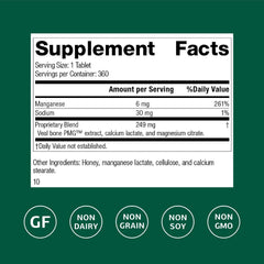 Close-up of Biost tablets showing compact daily-use format