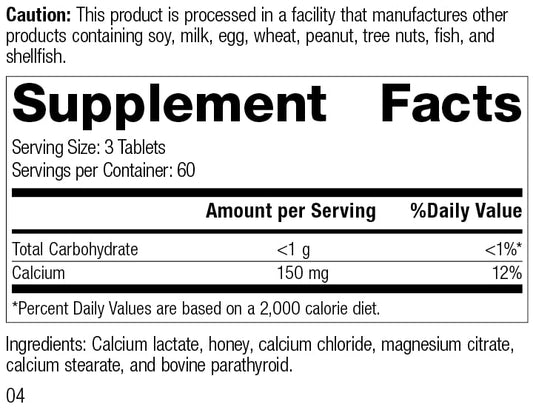 Cal-Ma Plus tablets close-up notes bone support and calcium sources.