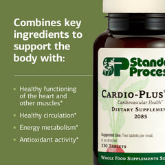 Ingredients visual for Cardio-Plus GF showing vitamins and antioxidants.
