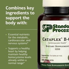Standard Process Cataplex B-GF gluten-free packaging supports dietary flexibility.