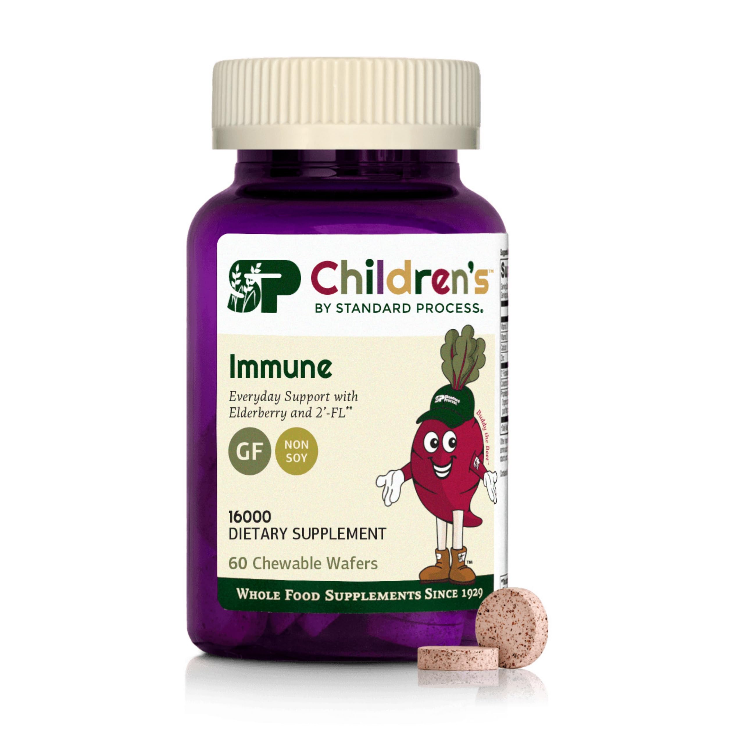 Standard Process Children’s Immune wafers packaging for kids’ immune wellness