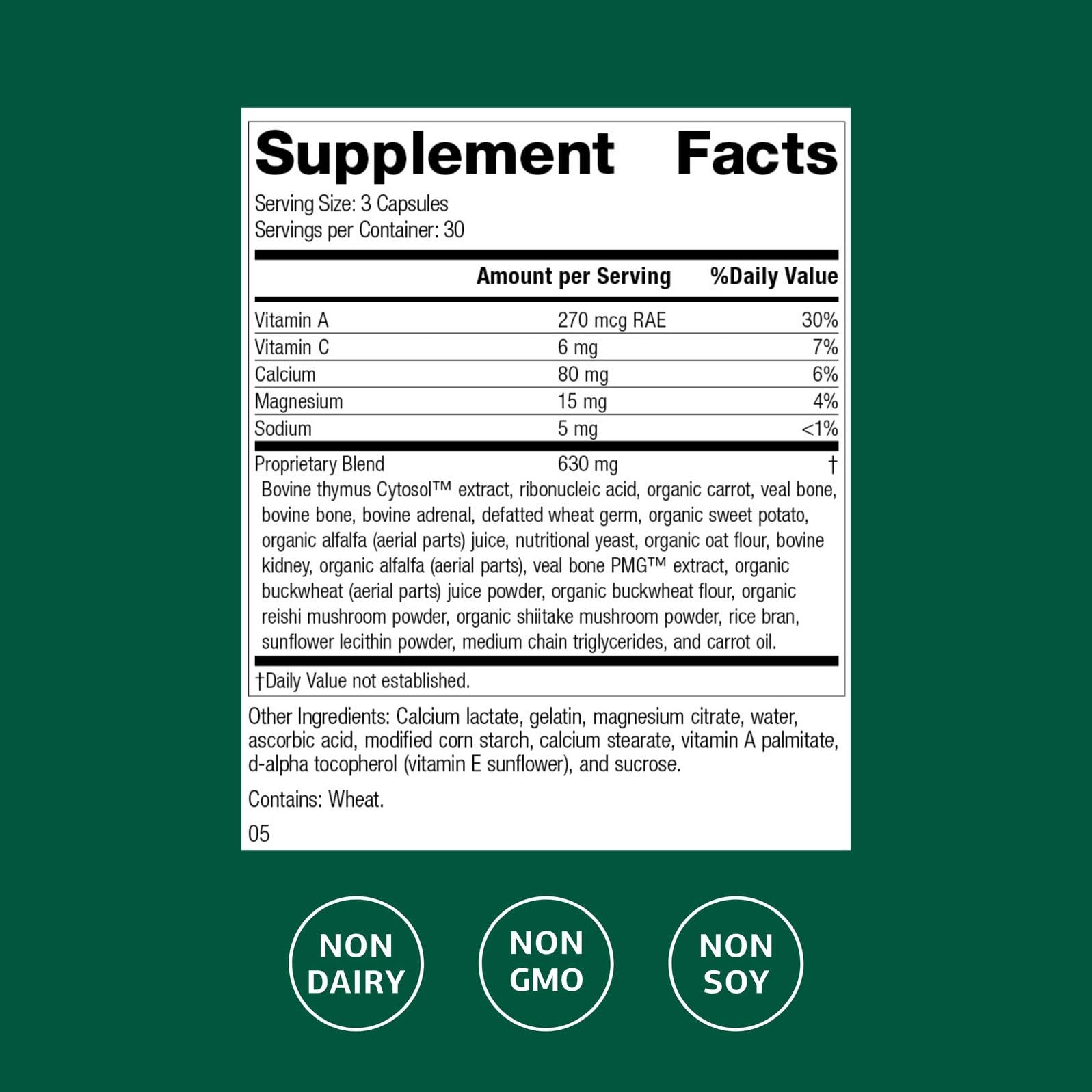 Congaplex capsules close-up highlighting immune support potential