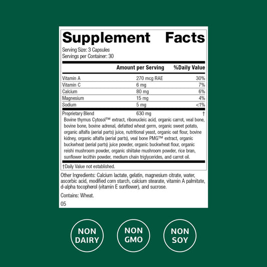 Congaplex capsules close-up highlighting immune support potential