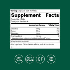 Standard Process Hypothalmex 60-tablet packaging for easy daily use