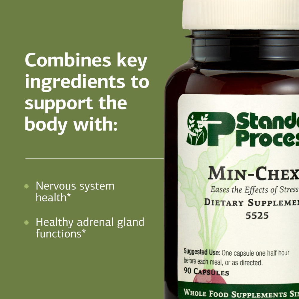 Close-up of Min-Chex ingredients and nutrient sources from Min-Tran and Orchex.