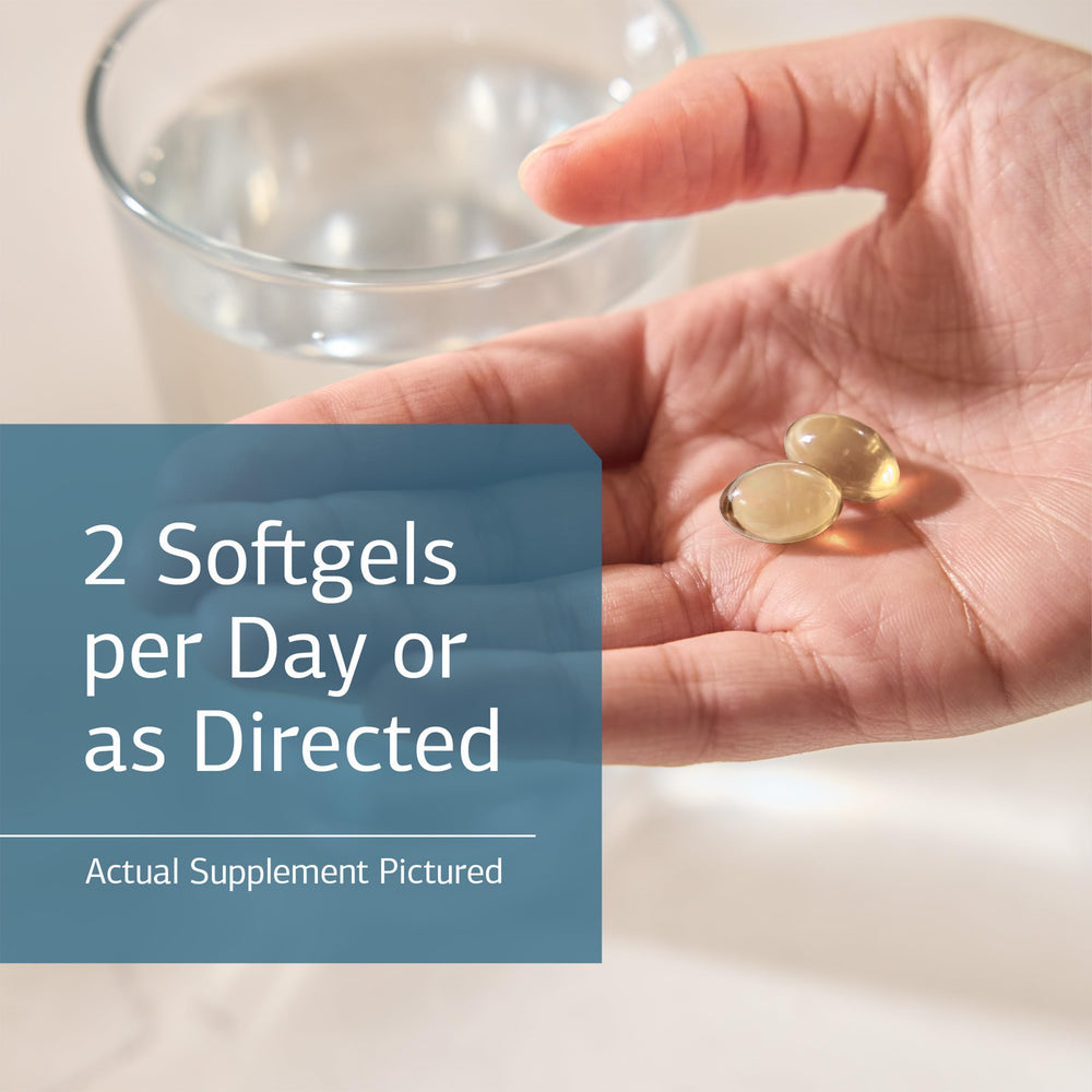 Standard Process Olprima EPA softgels label closeup highlighting EPA concentration