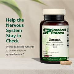 Standard Process Orchex capsules close-up for daily wellness