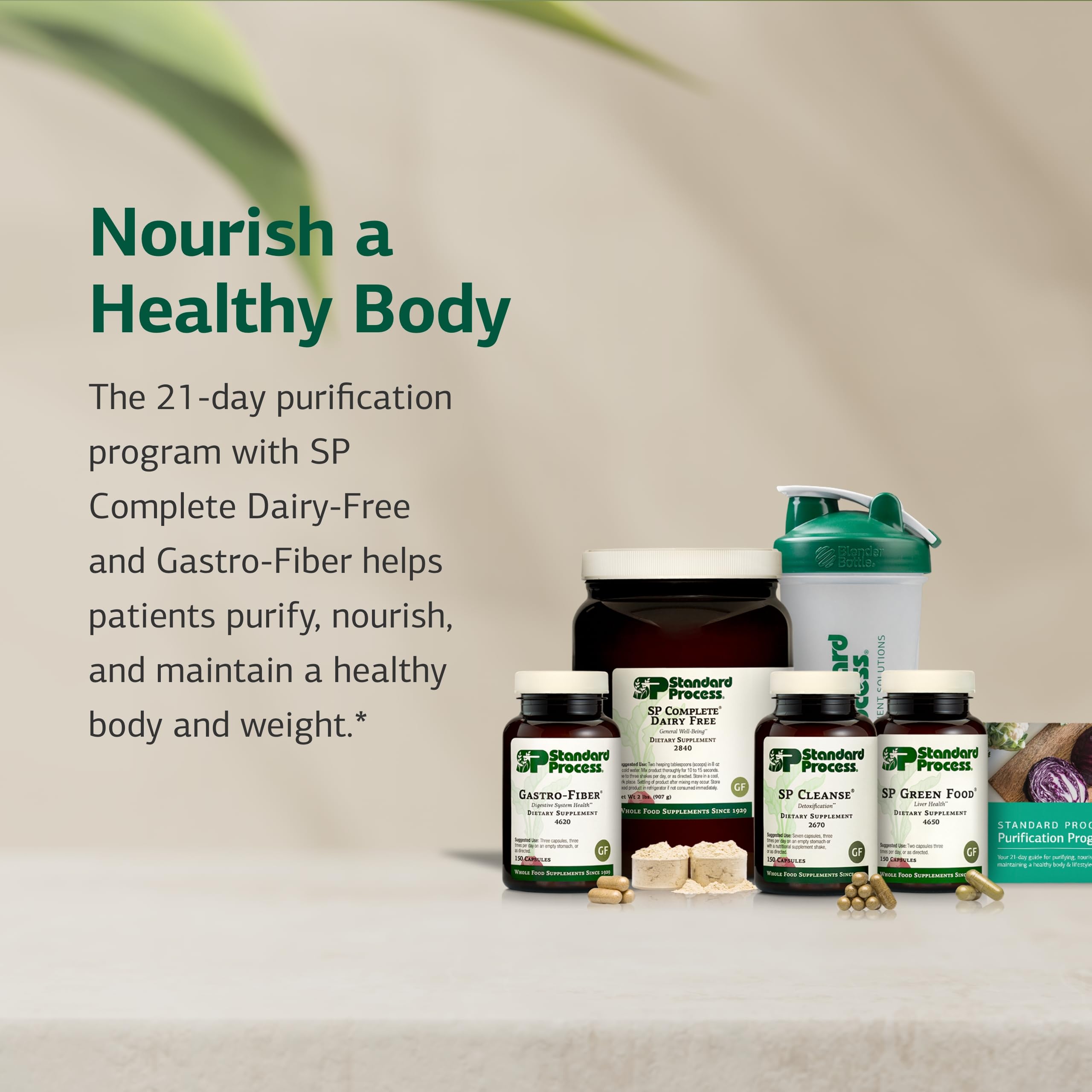 Gastro-Fiber powder ready to support digestive fiber intake