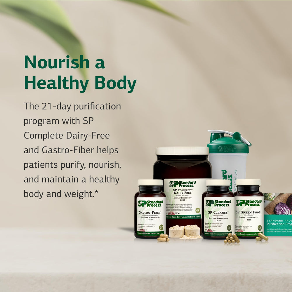 Gastro-Fiber powder ready to support digestive fiber intake