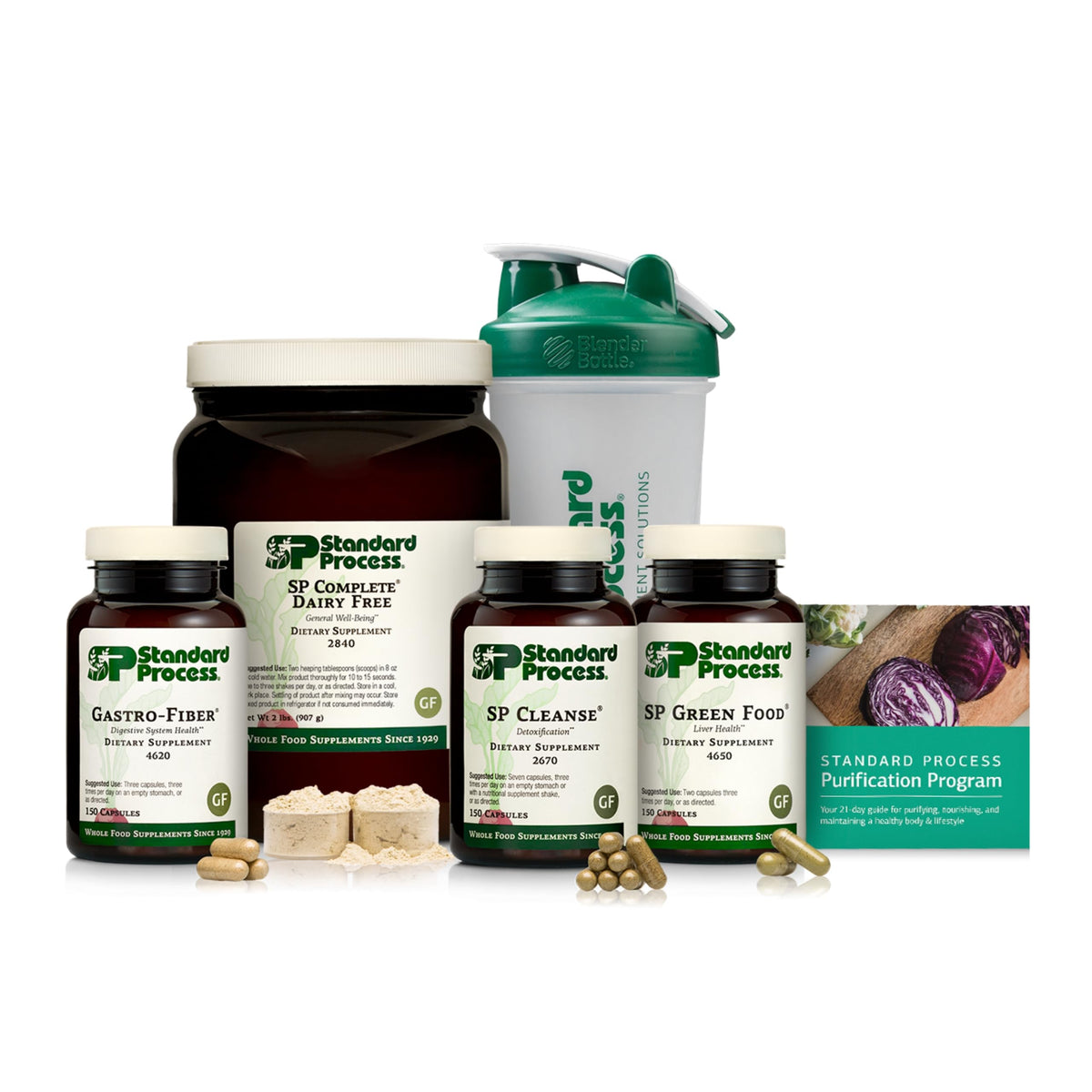 Standard Process SP Cleanse for a gentle purification routine