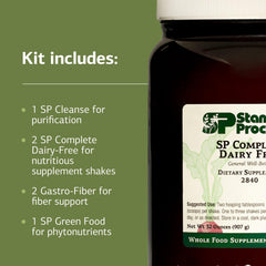 SP Green Food powder for daily greens in a detox plan