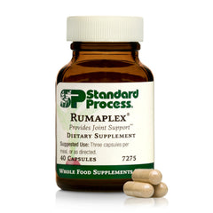 Standard Process Rumaplex bottle front showcasing the liver support supplement.
