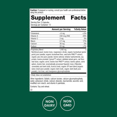Standard Process Rumaplex capsules close-up ready for daily liver support.