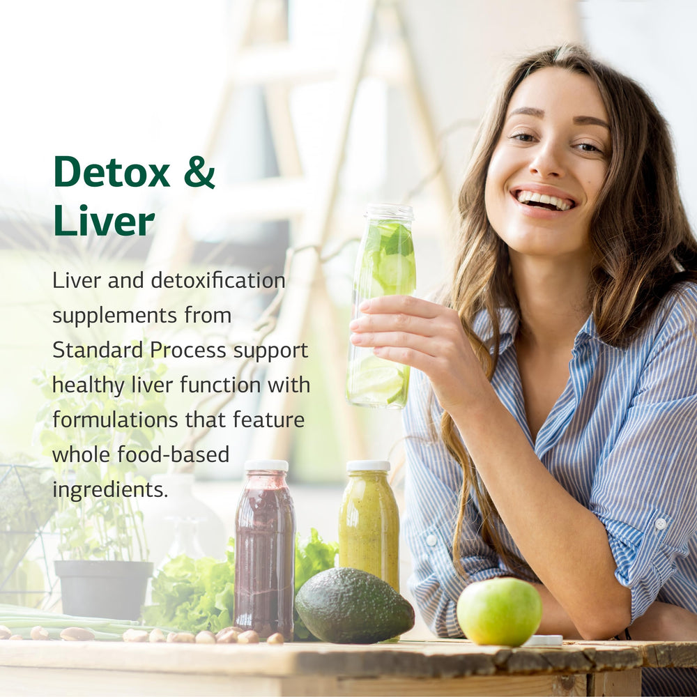 SP Cleanse displayed on kitchen counter with a shake suggesting easy daily integration