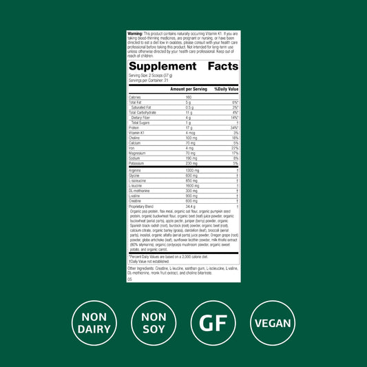 Standard Process SP Detox Balance powder-dispense, pea protein blend for daily nourishment.