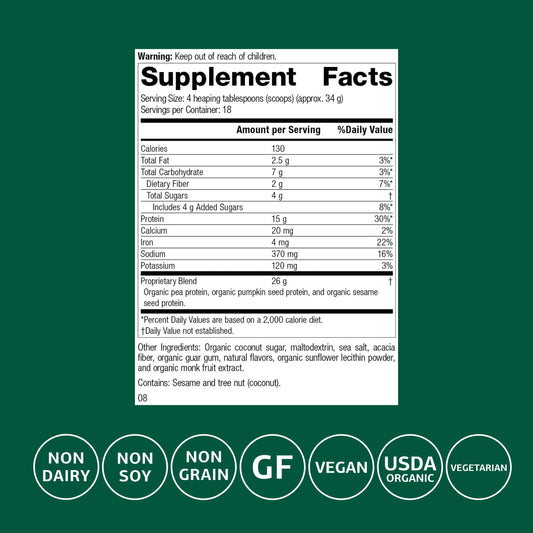 Standard Process Veg-E Complete Pro vanilla pour demonstrates post-workout protein option.