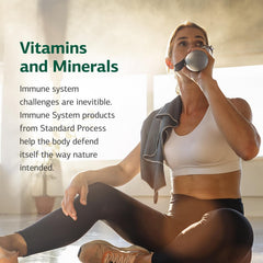 Standard Process Zinc Chelate product icon highlighting gluten-free, non-dairy, and non-soy claims.