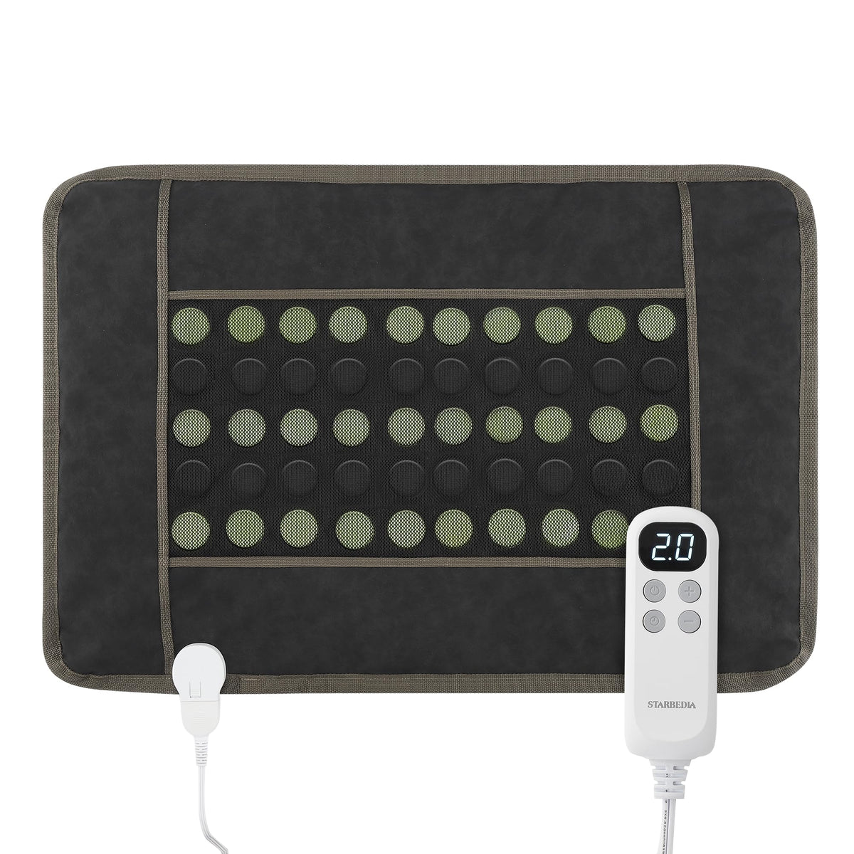 STARBEDIA far infrared pad back-lumbar delivers deep warmth for targeted relief