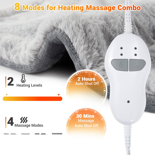 StarBEDIA pad features dual massage motors for customizable relaxation.