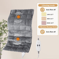 STARBEDIA heating pad includes four massage motors for deeper relief.