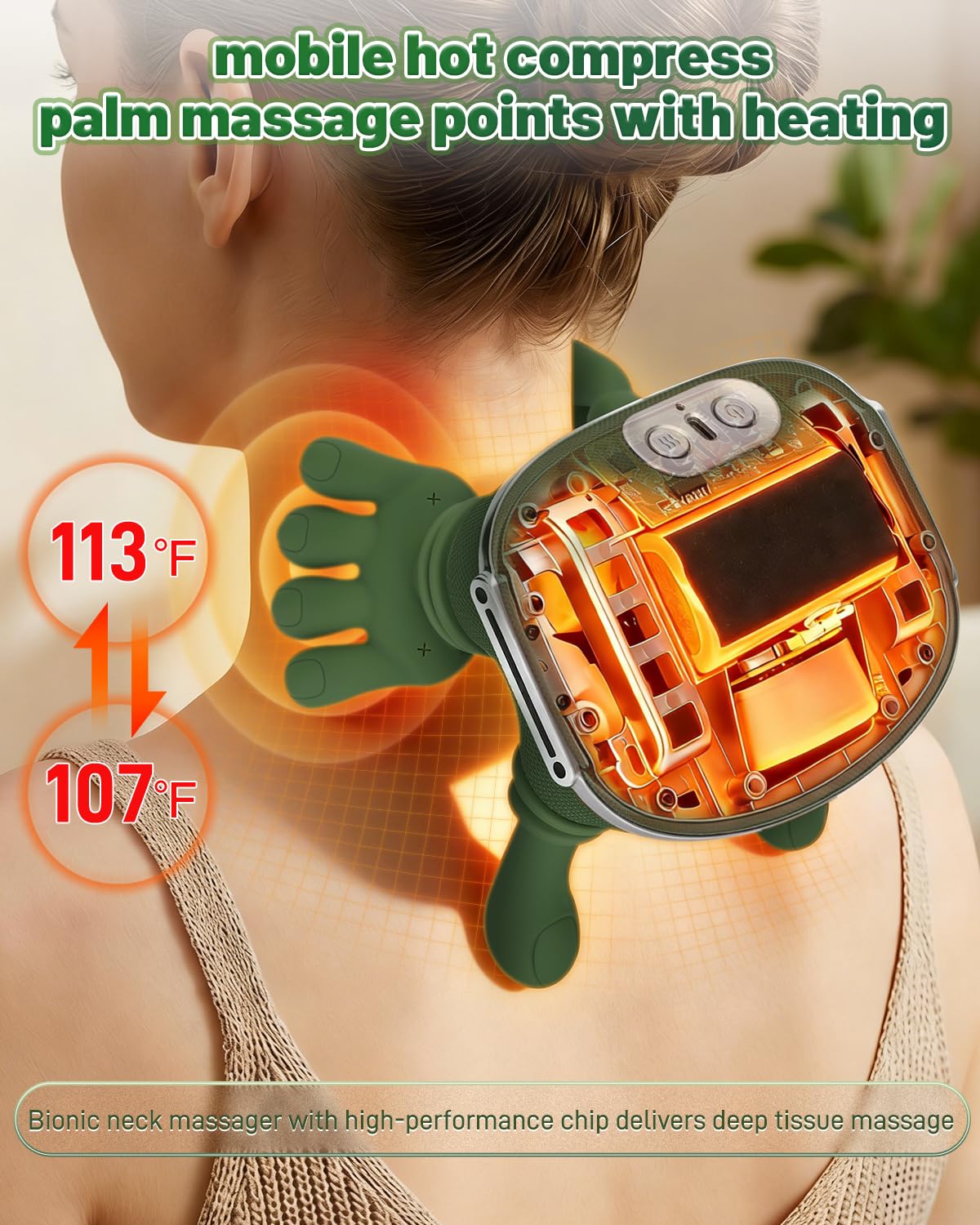 StarEEl Siaasoo wireless massager with long-lasting battery for on-the-go use.