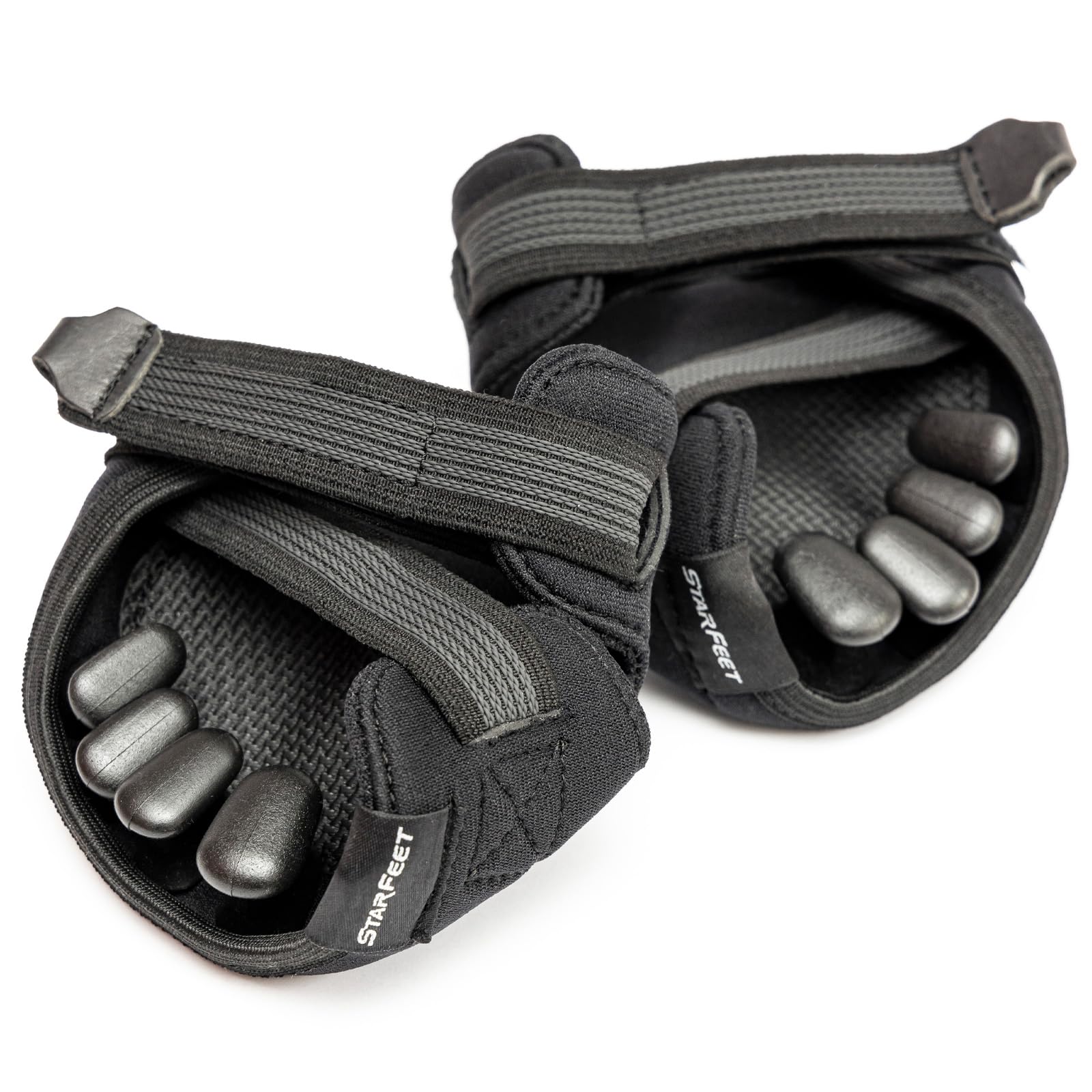 StarFeet foot-balance demonstration promoting improved posture and recovery potential