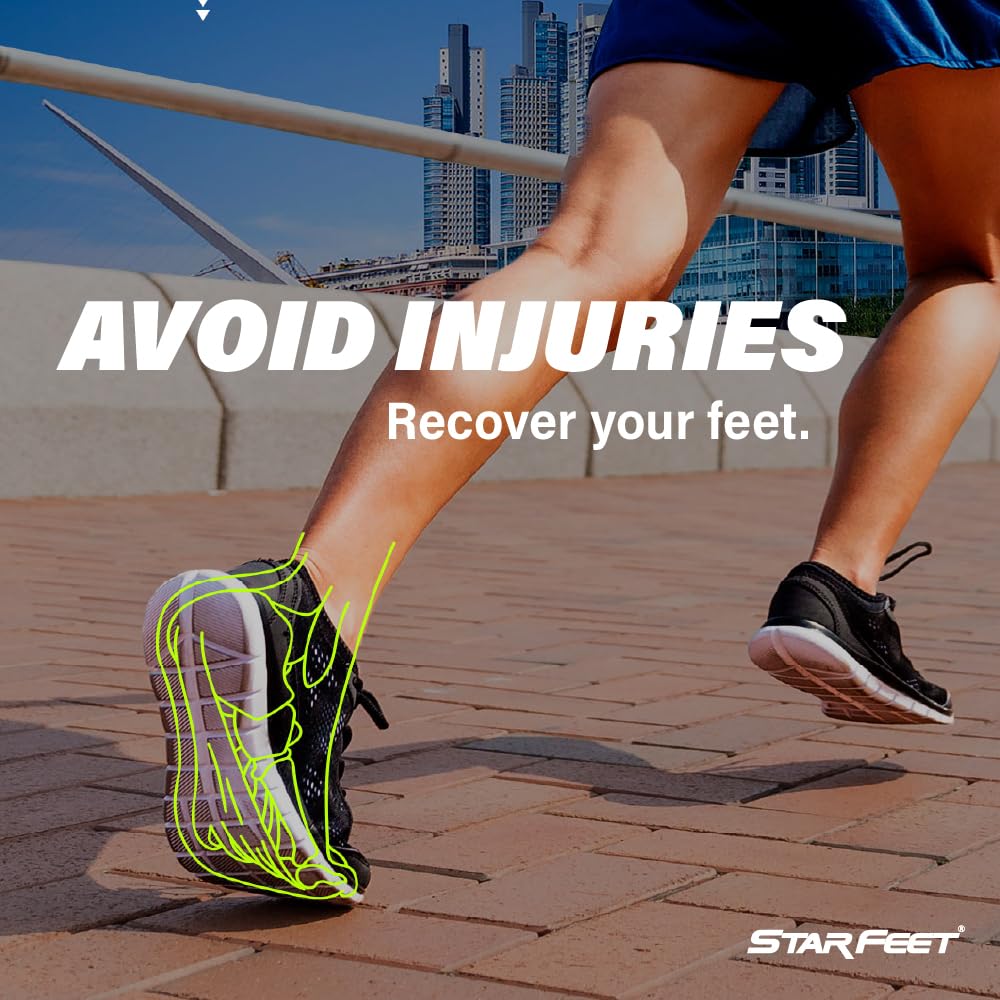 StarFeet posture guide helps realign feet for better balance.