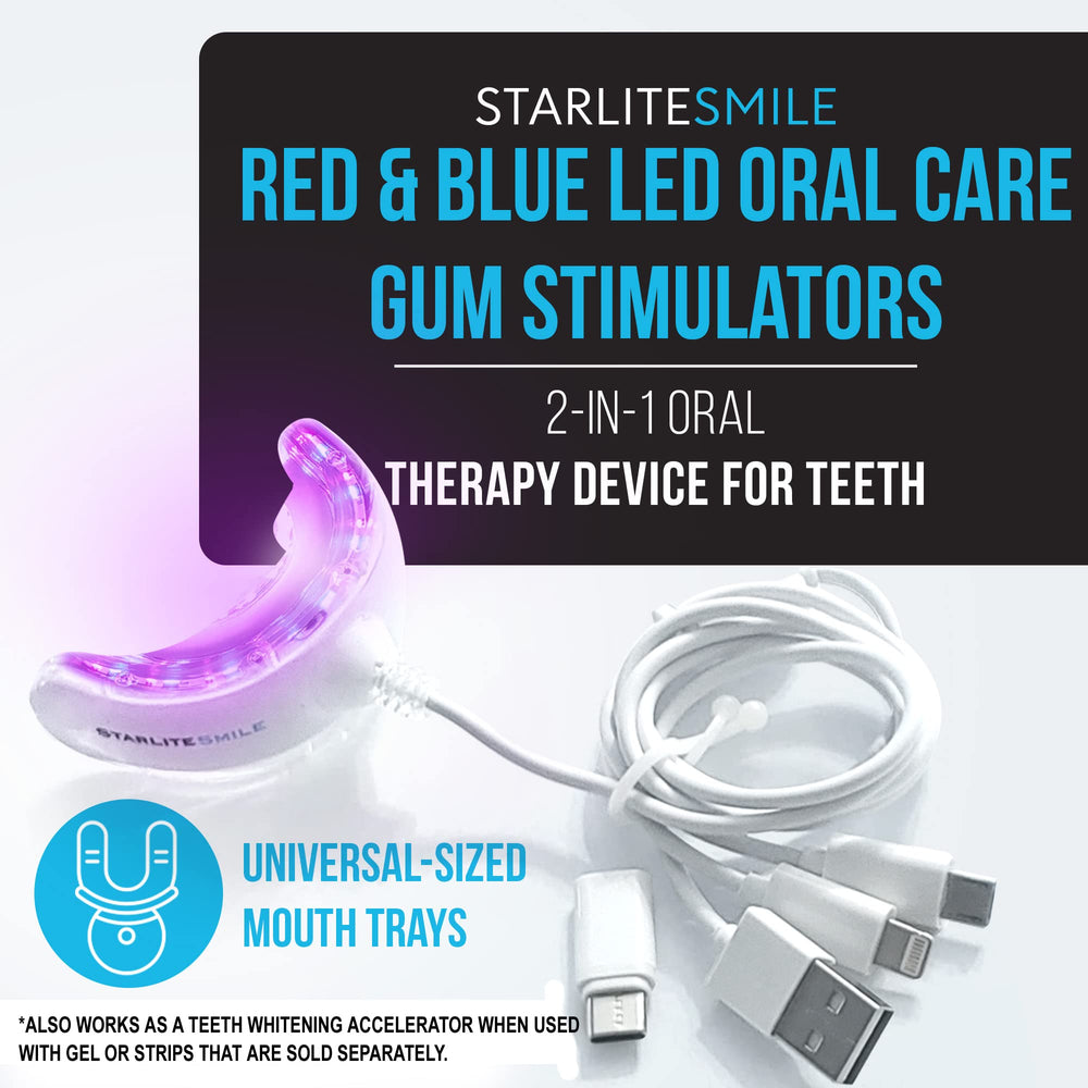 Starlite Smile 32-led design provides even illumination during routines.