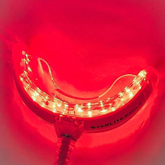 Starlite Smile soft silicone tray offering a comfortable universal fit during sessions.