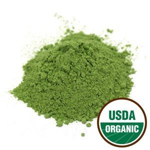 Starwest Botanicals nettle leaf powder macro texture ideal for smoothies and infusions