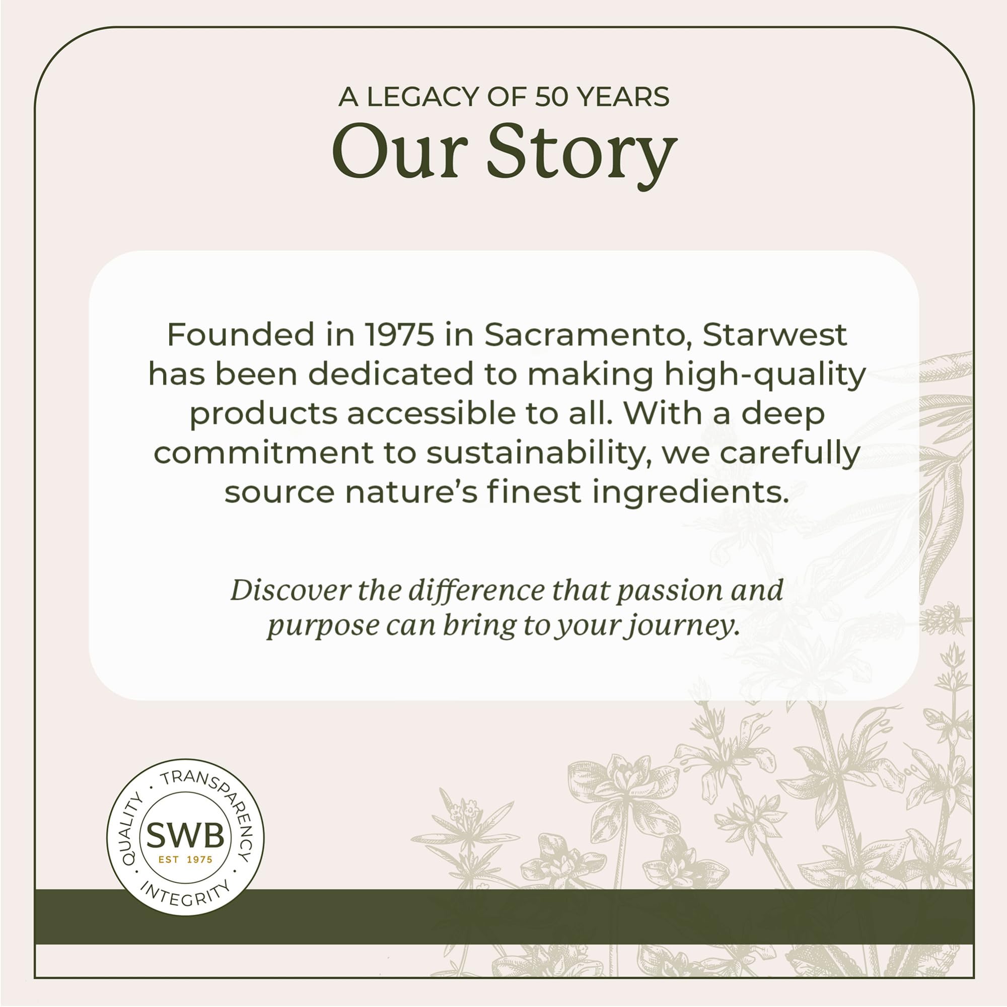 Starwest Botanicals Kosher-certified label on kava powder packaging.