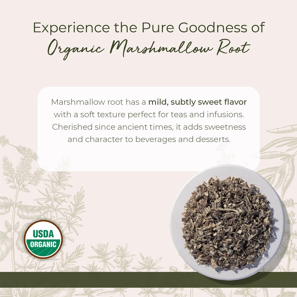 Starwest Marshmallow Root cut-and-sifted pieces for easy measuring.
