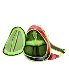 StatPacks G3 Medslinger interior two compartments with transparent pockets.