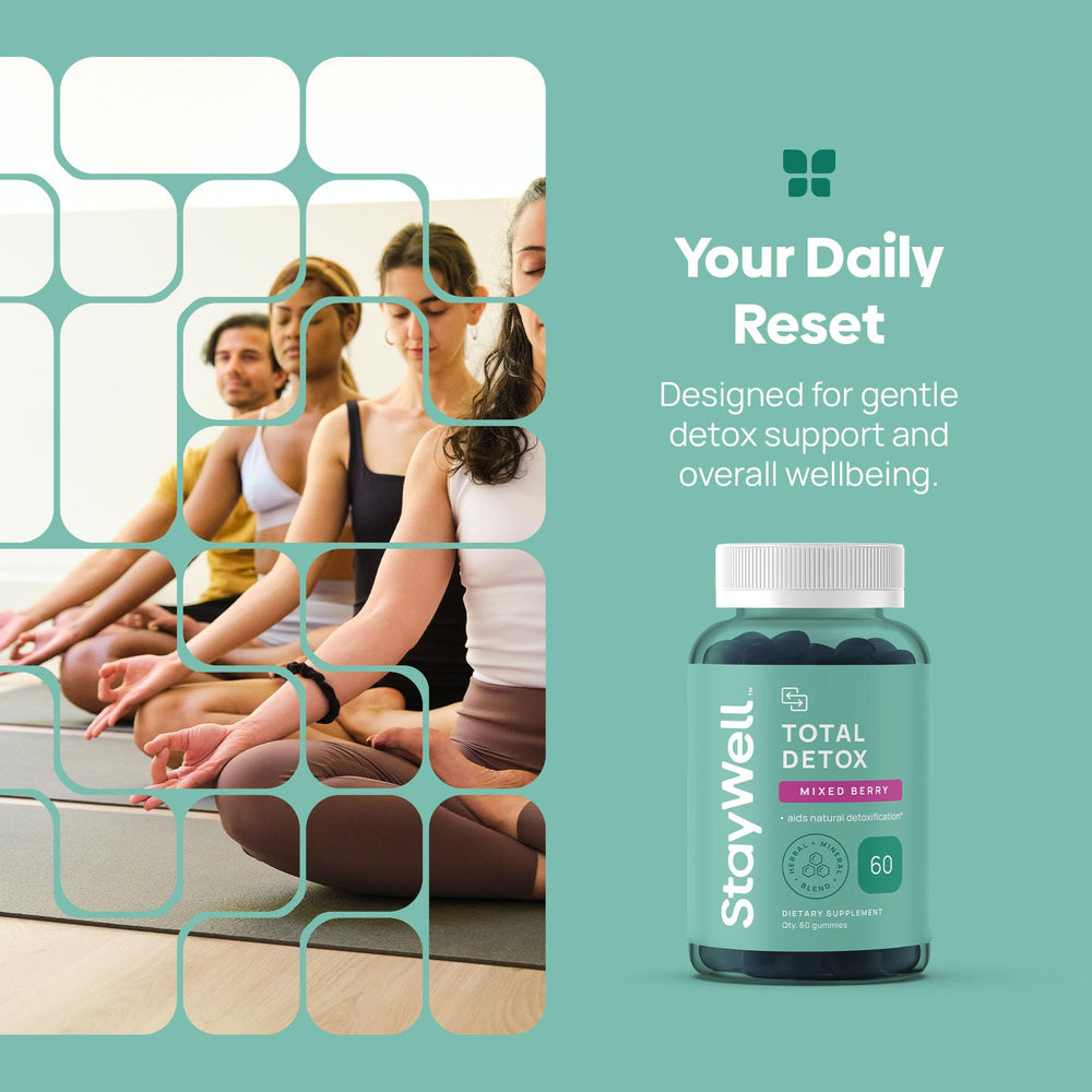 Stay-Well Naturals Total Detox tasting serving suggesting pleasant experience