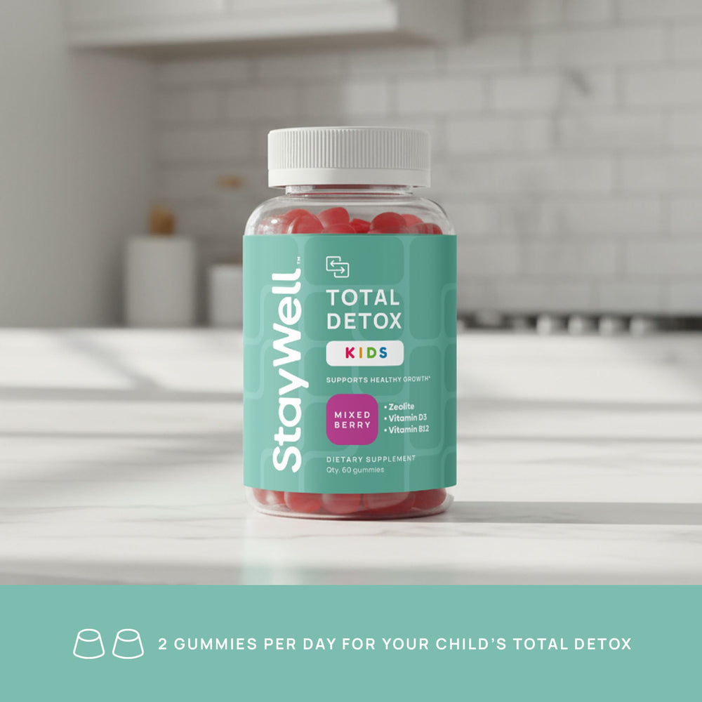 Stay-Well Naturals zeolite gummies kids-take image suggests simple daily habit.