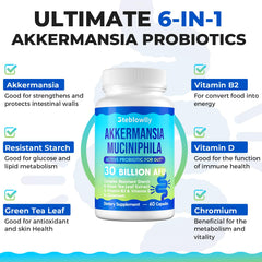 Steblowlly chromium ingredient included to complement the probiotic blend