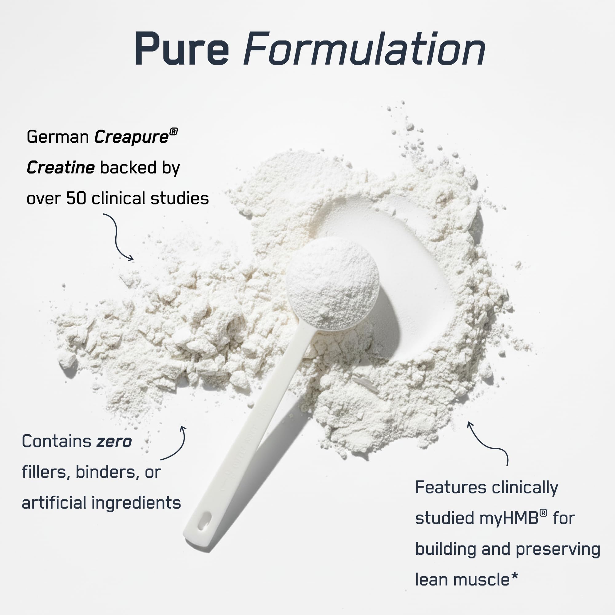 Unflavored SteelFit powder blends seamlessly into beverages