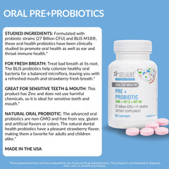 StellaLife probiotic lozenge supports healthy teeth and gums during routine care