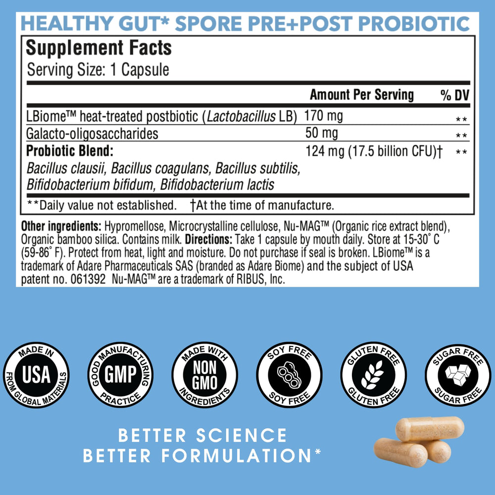 StellaLife Probiotics Vitamin C, D, and Zinc for essential nutrients.